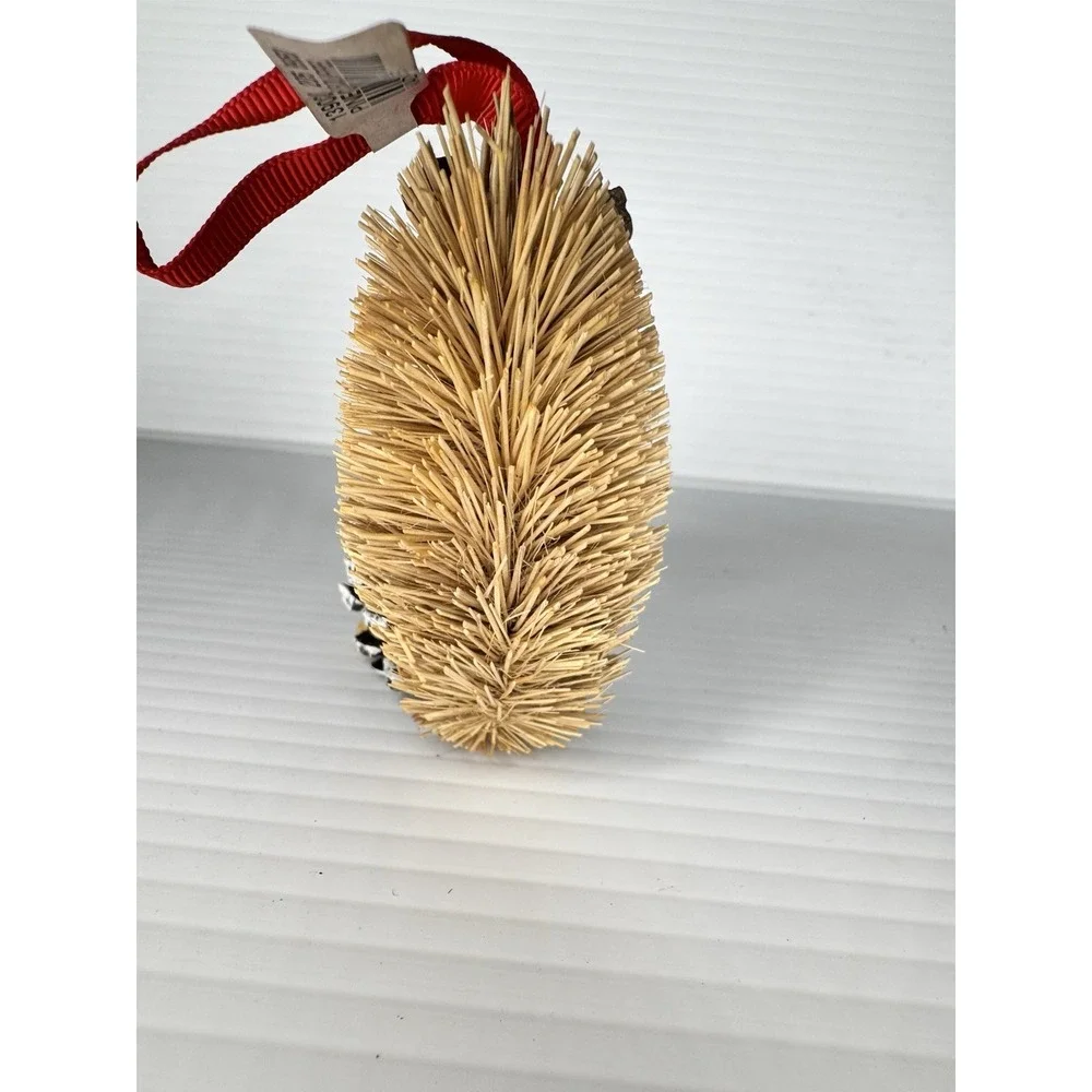 Pottery Barn NWT Squirrel Christmas Ornament Hanging Pinecone 4